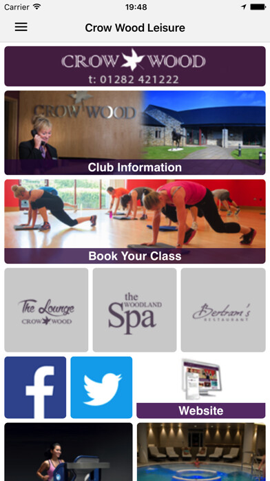 Emulate iPhone app Crow Wood Leisure using MyAndroid Emulate iPhone app Crow Wood Leisure using MyAndroid