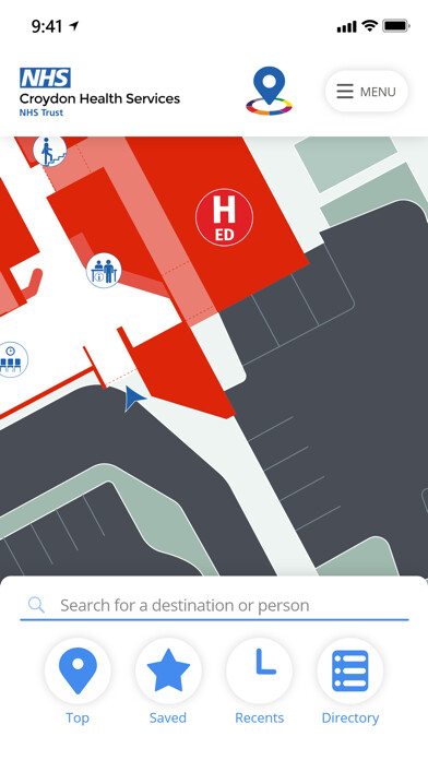 Emulate iPhone app Croydon Health Services Maps using MyAndroid Emulate iPhone app Croydon Health Services Maps using MyAndroid