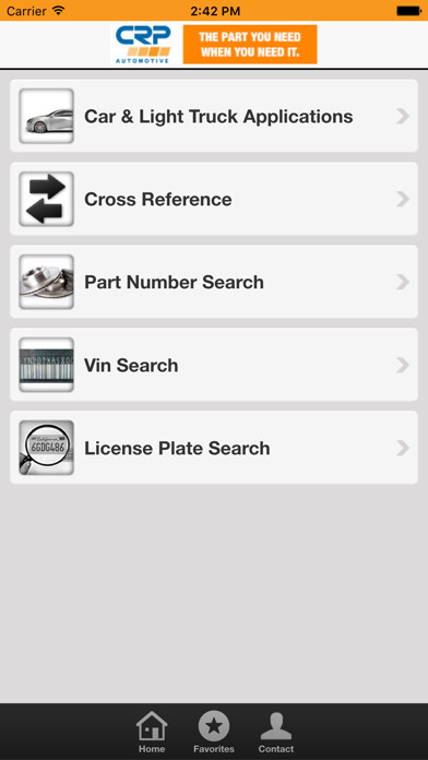Emulate iPhone app CRP Automotive Mobile using MyAndroid