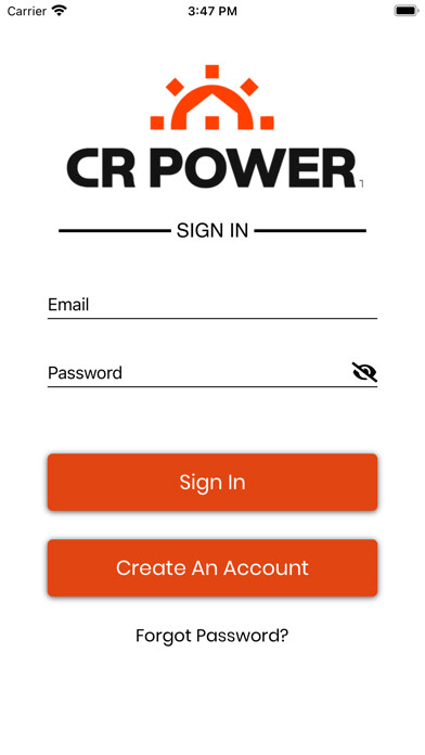 Emulate iPhone app CR Power using MyAndroid Emulate iPhone app CR Power using MyAndroid