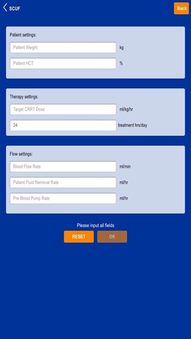 Emulate iPhone app CRRT Dose Calculator using MyAndroid Emulate iPhone app CRRT Dose Calculator using MyAndroid