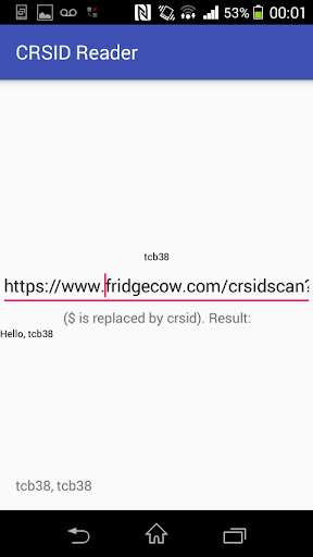 Run android online APK CRSID Reader (CamCard Scanner) from MyAndroid or emulate CRSID Reader (CamCard Scanner) using MyAndroid