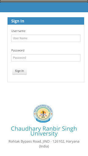 Emulate Android APK CRSU e-Suvidha