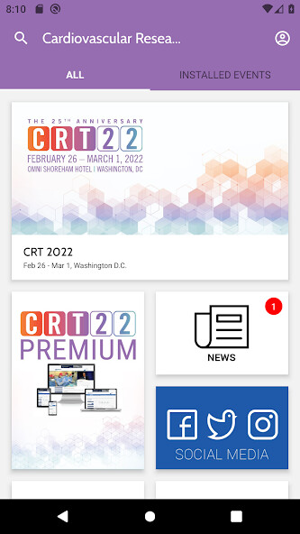 Run android online APK CRT Meetings from MyAndroid or emulate CRT Meetings using MyAndroid