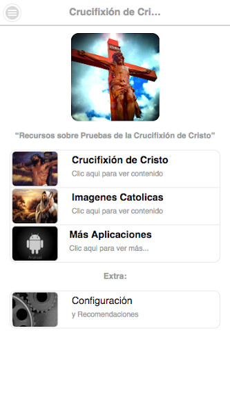 Run android online APK Crucifixión de Cristo from MyAndroid or emulate Crucifixión de Cristo using MyAndroid