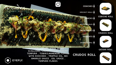 Emulate iPhone app Crudos 3D app using MyAndroid
