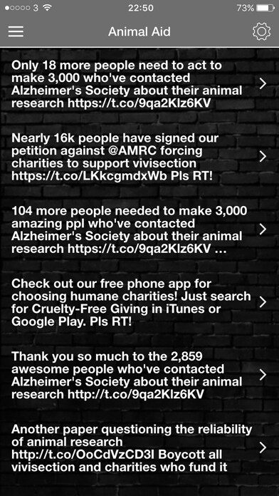 Emulate iPhone app Cruelty-Free Giving using MyAndroid Emulate iPhone app Cruelty-Free Giving using MyAndroid