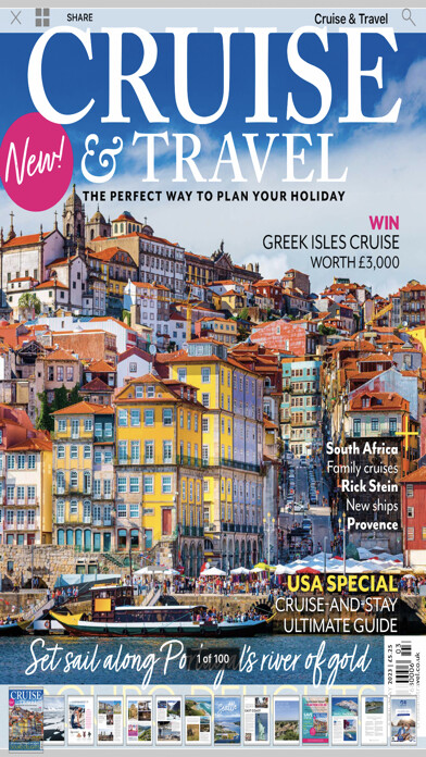 Emulate iPhone app Cruise & Travel Magazine using MyAndroid Emulate iPhone app Cruise & Travel Magazine using MyAndroid
