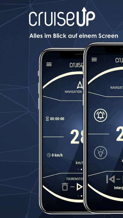 Emulate iPhone app CruiseUp Cockpit App using MyAndroid