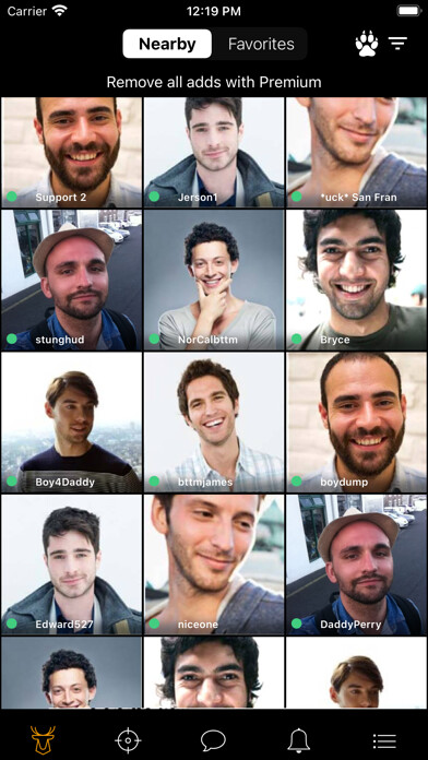 Emulate iPhone app Cruising gay hangouts dates using MyAndroid