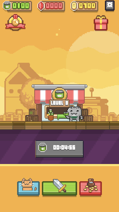 Emulate iPhone app Crumble Box Town using MyAndroid