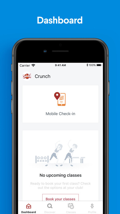 Emulate iPhone app Crunch Australia using MyAndroid