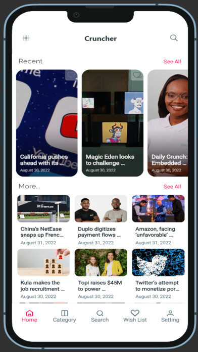 Emulate iPhone app Cruncher Technology News using MyAndroid Emulate iPhone app Cruncher Technology News using MyAndroid