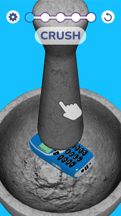 Emulate iPhone app Crush into ball: Smash Candy using MyAndroid Emulate iPhone app Crush into ball: Smash Candy using MyAndroid