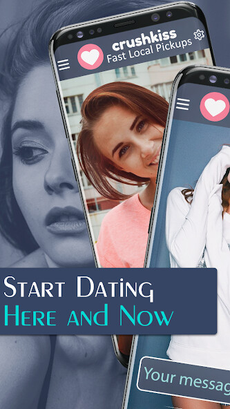 Run android online APK Crushkiss: Fast Local Pickups from MyAndroid or emulate Crushkiss: Fast Local Pickups using MyAndroid