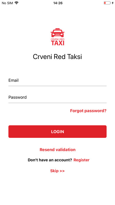 Emulate iPhone app Crveni i Red Taxi using MyAndroid Emulate iPhone app Crveni i Red Taxi using MyAndroid