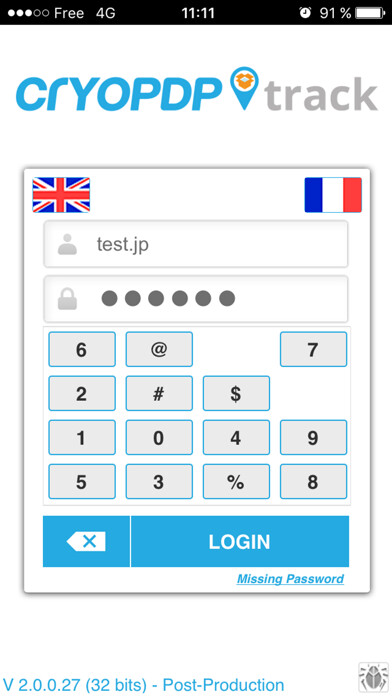 Emulate iPhone app CRYOPDP Track using MyAndroid Emulate iPhone app CRYOPDP Track using MyAndroid