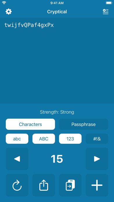 Emulate iPhone app Cryptical using MyAndroid