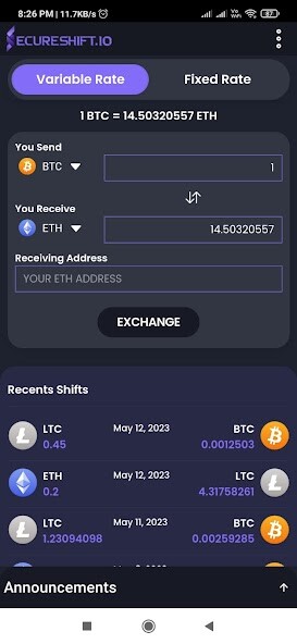 Run android online APK Crypto exchange : SecureShift from MyAndroid or emulate Crypto exchange : SecureShift using MyAndroid Run android online APK Crypto exchange : SecureShift from MyAndroid or emulate Crypto exchange : SecureShift using MyAndroid
