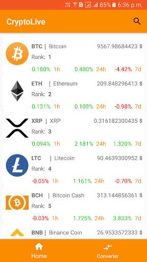 Run android online APK CryptoLive - Live Cryptocurrency Rates from MyAndroid or emulate CryptoLive - Live Cryptocurrency Rates using MyAndroid