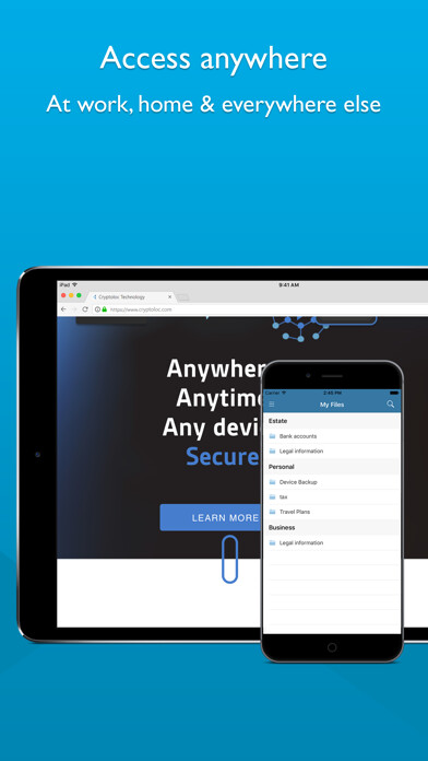 Emulate iPhone app Cryptoloc Cloud using MyAndroid Emulate iPhone app Cryptoloc Cloud using MyAndroid