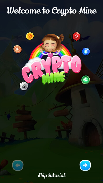 Emulate iPhone app CryptoMine using MyAndroid