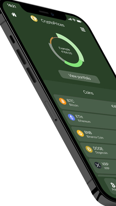 Emulate iPhone app CryptoPrices - Rates & News using MyAndroid