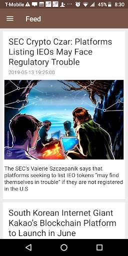 Run android online APK Crypto Price Update from MyAndroid or emulate Crypto Price Update using MyAndroid