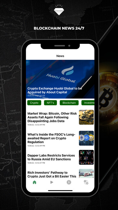 Emulate iPhone app Crypto Vert: Prices & News using MyAndroid