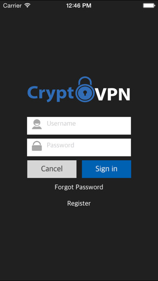 Emulate iPhone app CryptoVPN Free VPN using MyAndroid Emulate iPhone app CryptoVPN Free VPN using MyAndroid