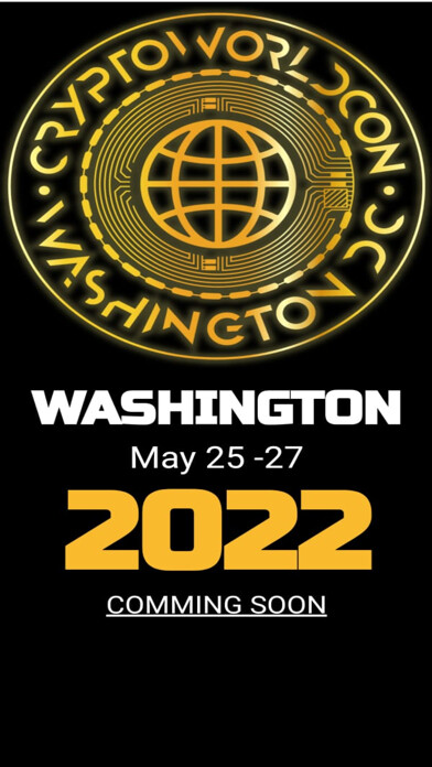Emulate iPhone app CryptoWorldCon Washington 2022 using MyAndroid Emulate iPhone app CryptoWorldCon Washington 2022 using MyAndroid