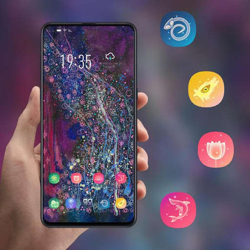 Run android online APK Crystal Bubble growing plant theme from MyAndroid or emulate Crystal Bubble growing plant theme using MyAndroid