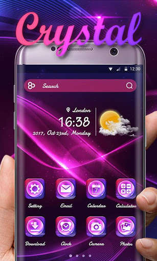 Emulate Android APK Crystal GO Launcher Theme Emulate Android APK Crystal GO Launcher Theme