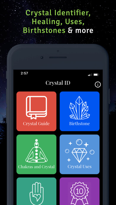 Emulate iPhone app Crystal Guide: Stones, Rocks using MyAndroid