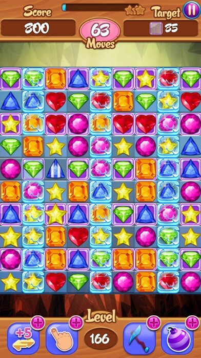 Emulate iPhone app Crystal Insanity - Match 3 Diamond & Jewels Mania using MyAndroid Emulate iPhone app Crystal Insanity - Match 3 Diamond & Jewels Mania using MyAndroid