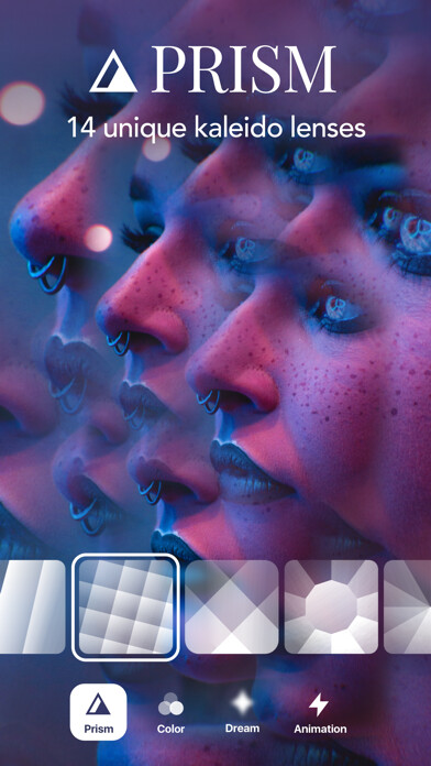 Emulate iPhone app Crystaliq: Prism Photo Editor using MyAndroid