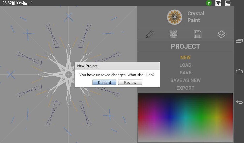 Run android online APK Crystal Paint Lite from MyAndroid or emulate Crystal Paint Lite using MyAndroid