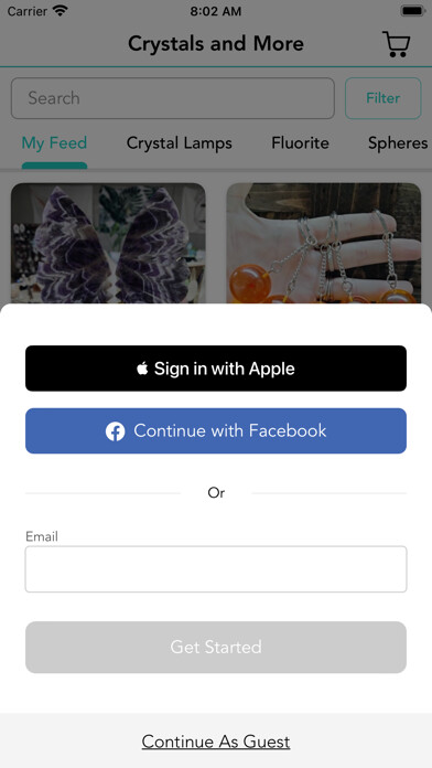 Emulate iPhone app Crystals and More using MyAndroid Emulate iPhone app Crystals and More using MyAndroid
