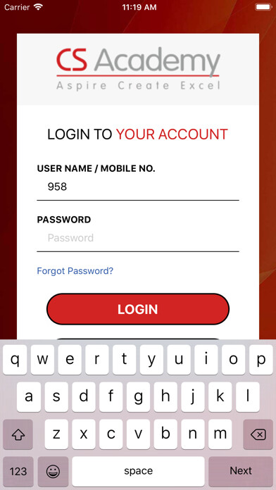 Emulate iPhone app CS Academy using MyAndroid