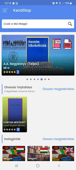 Run android online APK Csak a Mai Napp! from MyAndroid or emulate Csak a Mai Napp! using MyAndroid