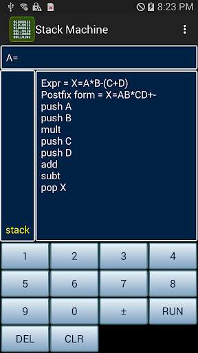 Run android online APK CSC205 Stack Machine Template from MyAndroid or emulate CSC205 Stack Machine Template using MyAndroid Run android online APK CSC205 Stack Machine Template from MyAndroid or emulate CSC205 Stack Machine Template using MyAndroid