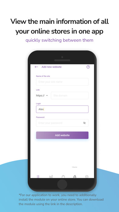 Emulate iPhone app CS-Cart Mobile Admin using MyAndroid