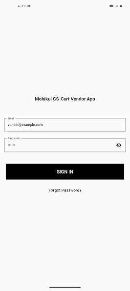 Emulate iPhone app CS-Cart Vendor Mobile App using MyAndroid Emulate iPhone app CS-Cart Vendor Mobile App using MyAndroid