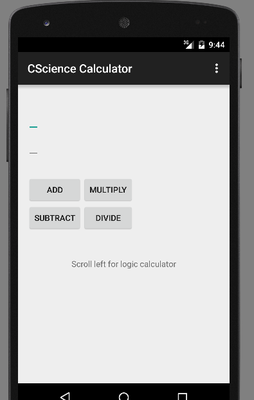 Emulate Android APK CScience Calculator Emulate Android APK CScience Calculator