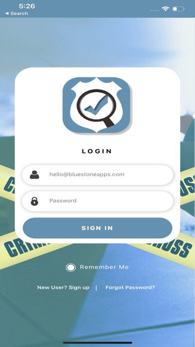 Emulate iPhone app C.S.I. Checklist using MyAndroid Emulate iPhone app C.S.I. Checklist using MyAndroid