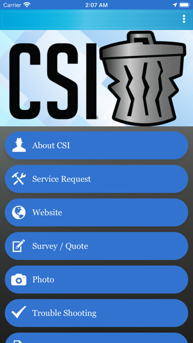 Emulate iPhone app CSI, Compactor Systems Inc. using MyAndroid Emulate iPhone app CSI, Compactor Systems Inc. using MyAndroid