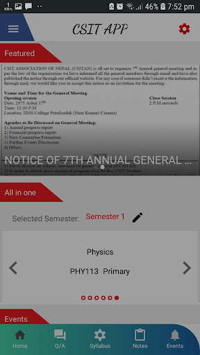 Run android online APK CSIT APP from MyAndroid or emulate CSIT APP using MyAndroid