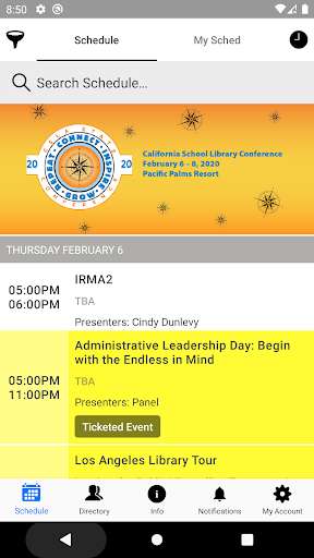 Run android online APK CSLACon20 from MyAndroid or emulate CSLACon20 using MyAndroid