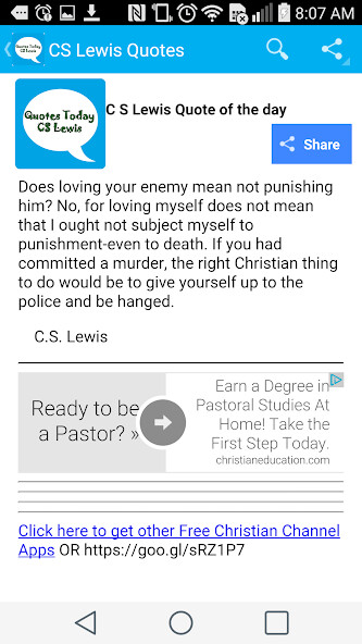 Run android online APK CS Lewis Quote of the day from MyAndroid or emulate CS Lewis Quote of the day using MyAndroid Run android online APK CS Lewis Quote of the day from MyAndroid or emulate CS Lewis Quote of the day using MyAndroid
