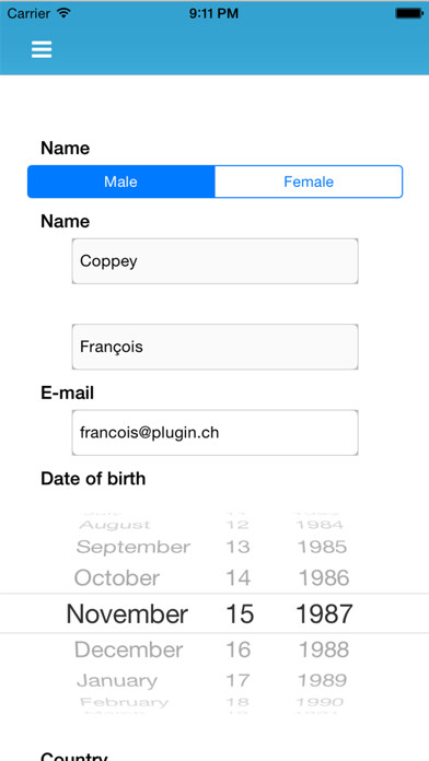 Emulate iPhone app CS-Maisonnex using MyAndroid